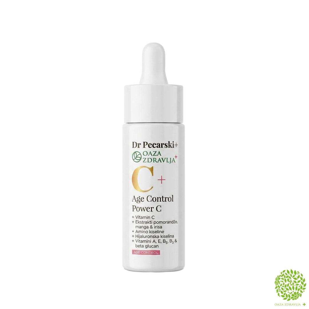 DR PECARSKI+ OAZA ZDRAVLJA AGE CONTROL POWER C SERUM SPF20 30ML 