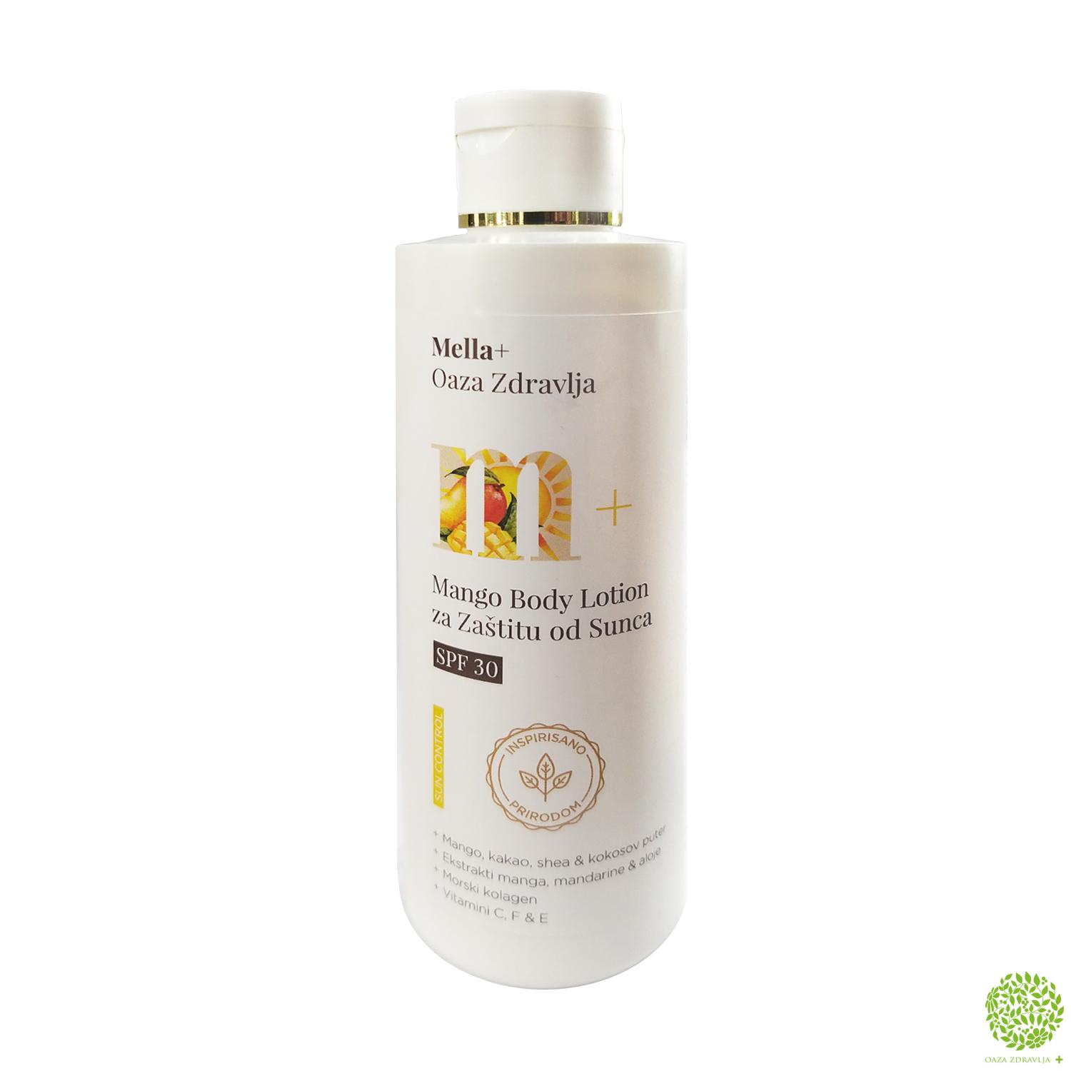 MELLA+ MANGO BODY LOSION SPF30 200ML