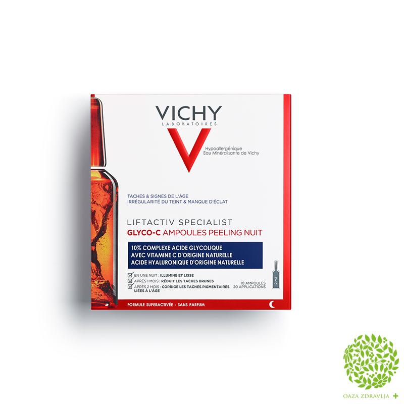 VICHY LIFTACTIV SPECIALIST GLYCO-C NOĆNE PILING AMPULE X10 