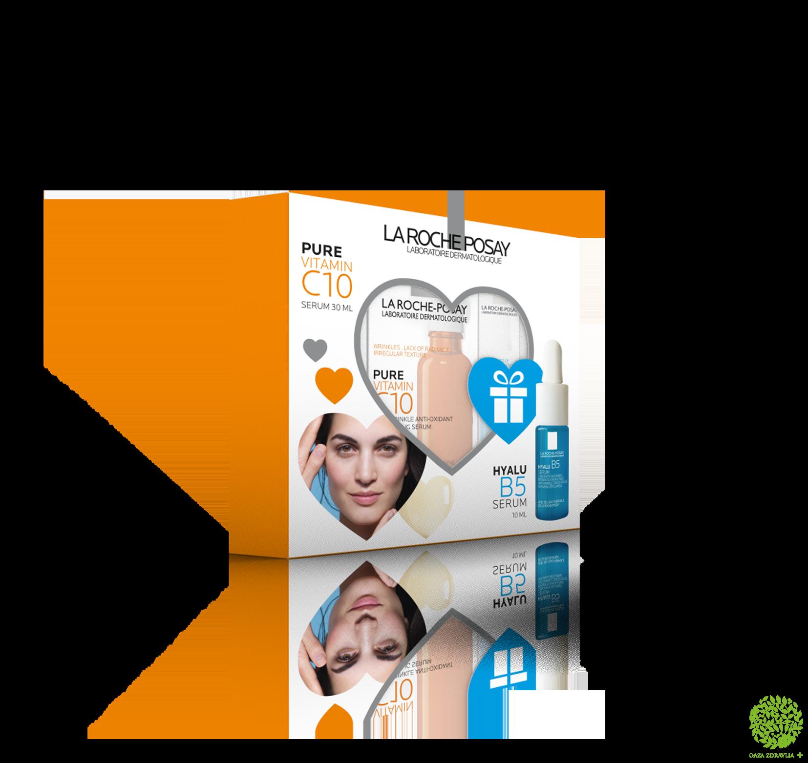 LA ROCHE POSAY VITAMIN C10 SERUM + HYALU B5 SERUM 