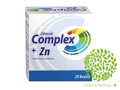 ZDROVIT COMPLEX+Zn 20tableta