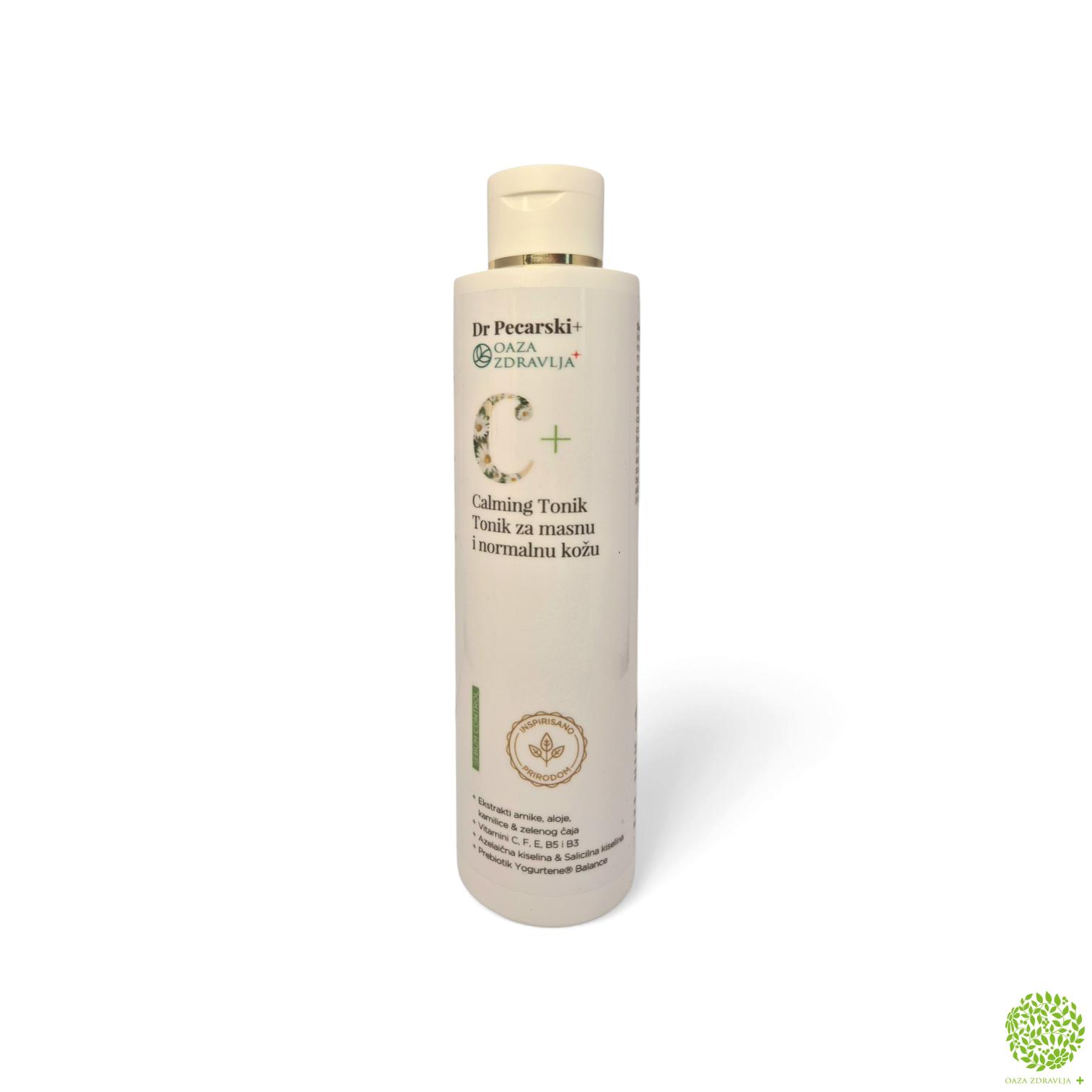 DR PECARSKI+ OAZA ZDRAVLJA TONIK CALMING ZA MASNU I NORMALNU KOŽU 200ML 