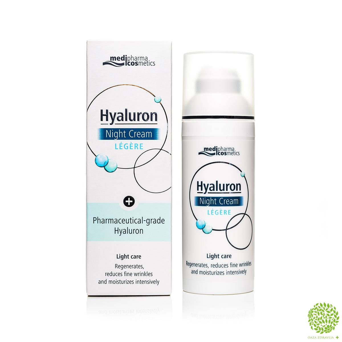 MEDIPHARMA HYALURON NOĆNA KREMA 50 ml 