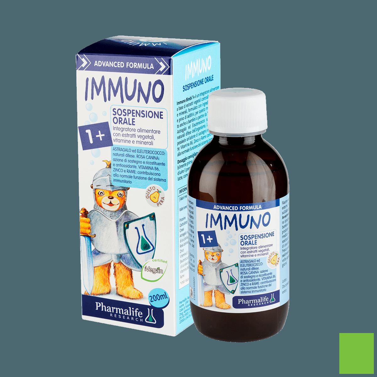 PHARMALIFE IMMUNO BIMBI 1+ SIRUP 200ML 