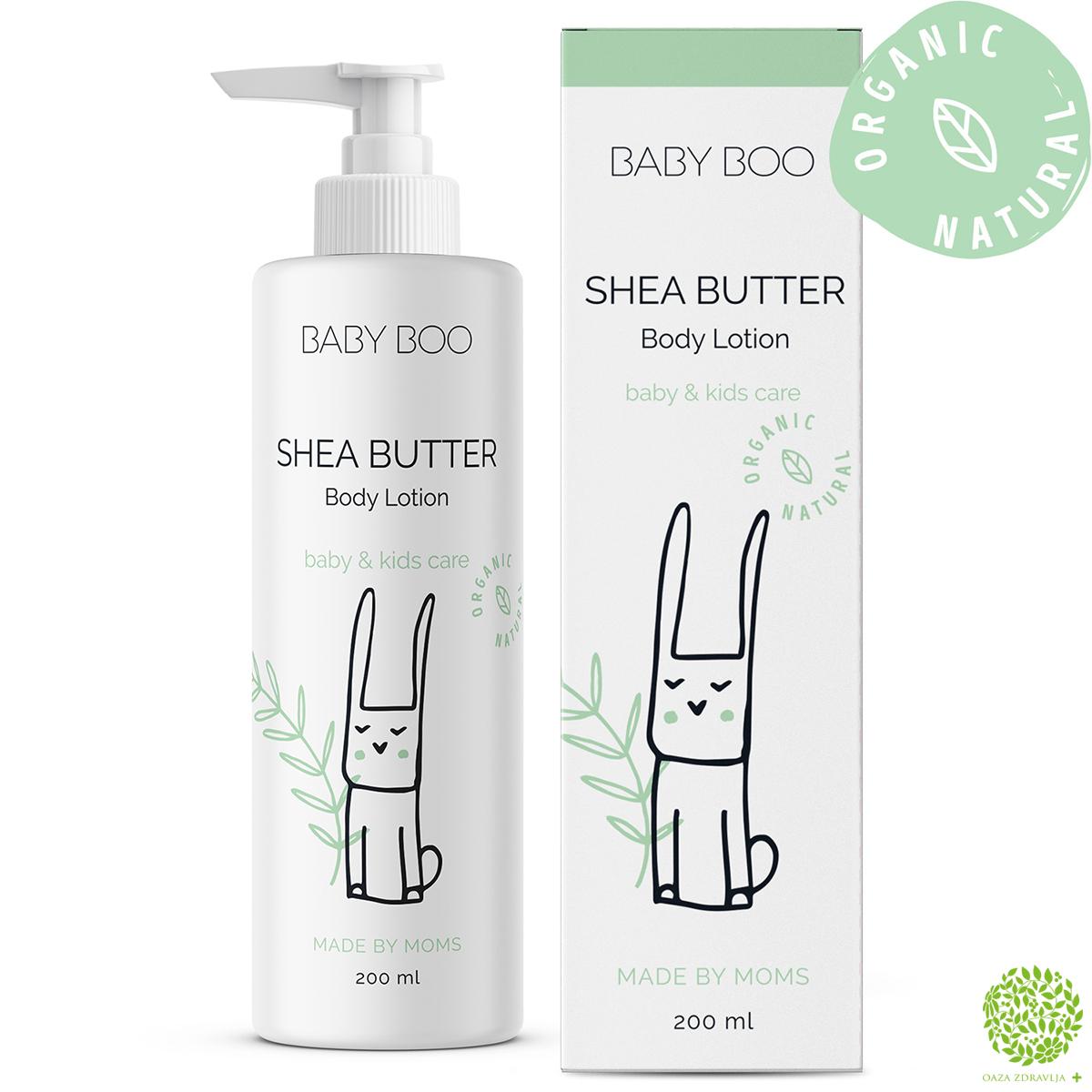 BABY BOO SHEA BUTTER BODY LOTION 200ml