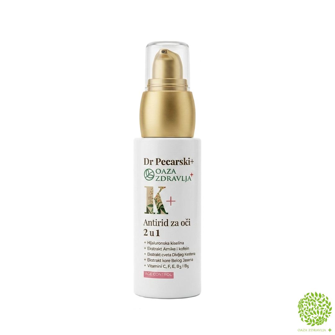 DR PECARSKI+ OAZA ZDRAVLJA ANTIRID ZA OČI 2U1 30ML 