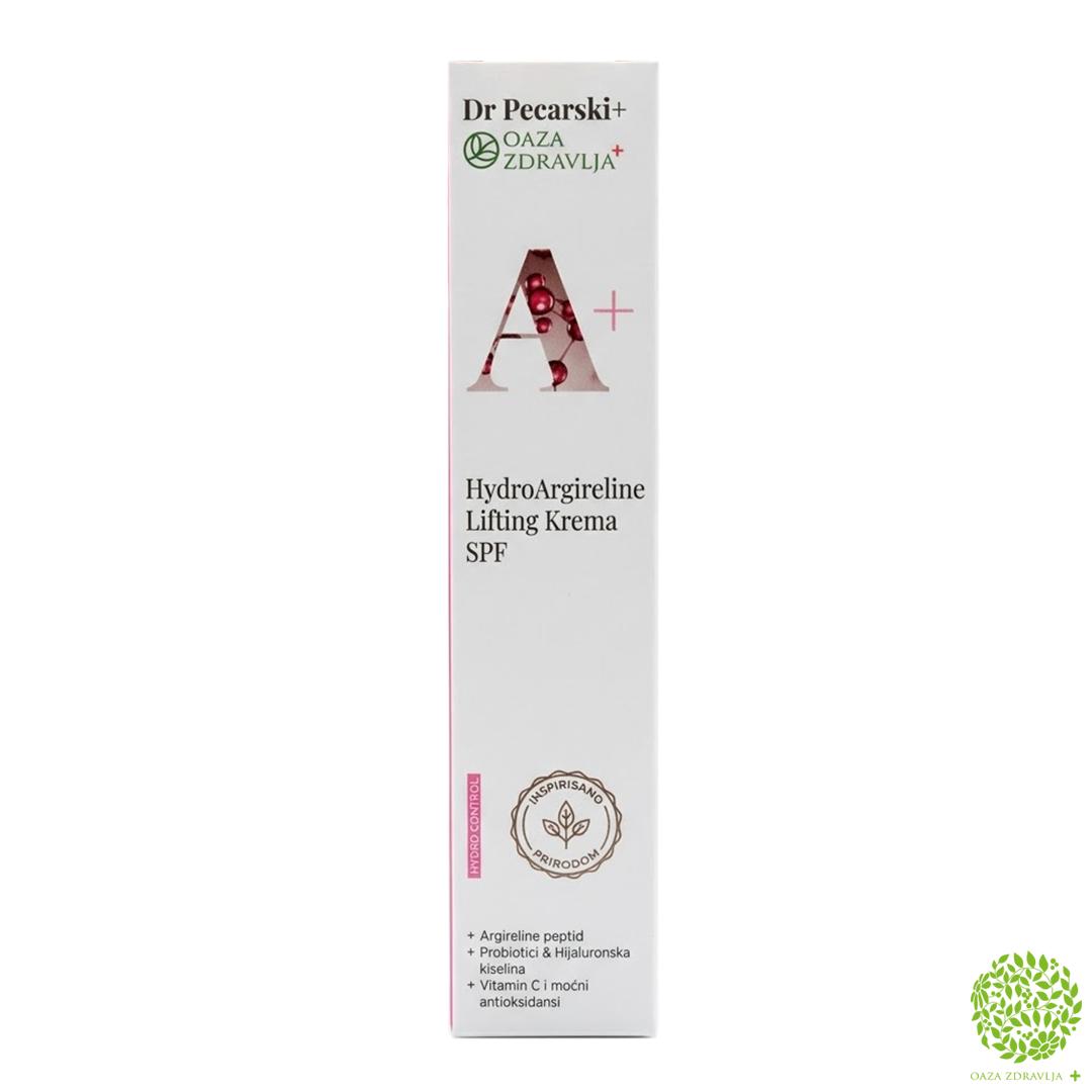 DR PECARSKI+ OAZA ZDRAVLJA HYDRO ARGIRELINE LIFTING KREMA SPF 50ml 