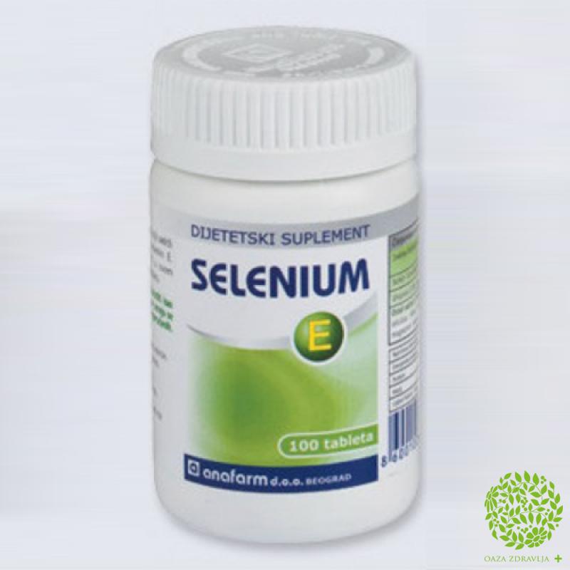 Anafarm Selenium E 100 Tableta Oaza Zdravlja