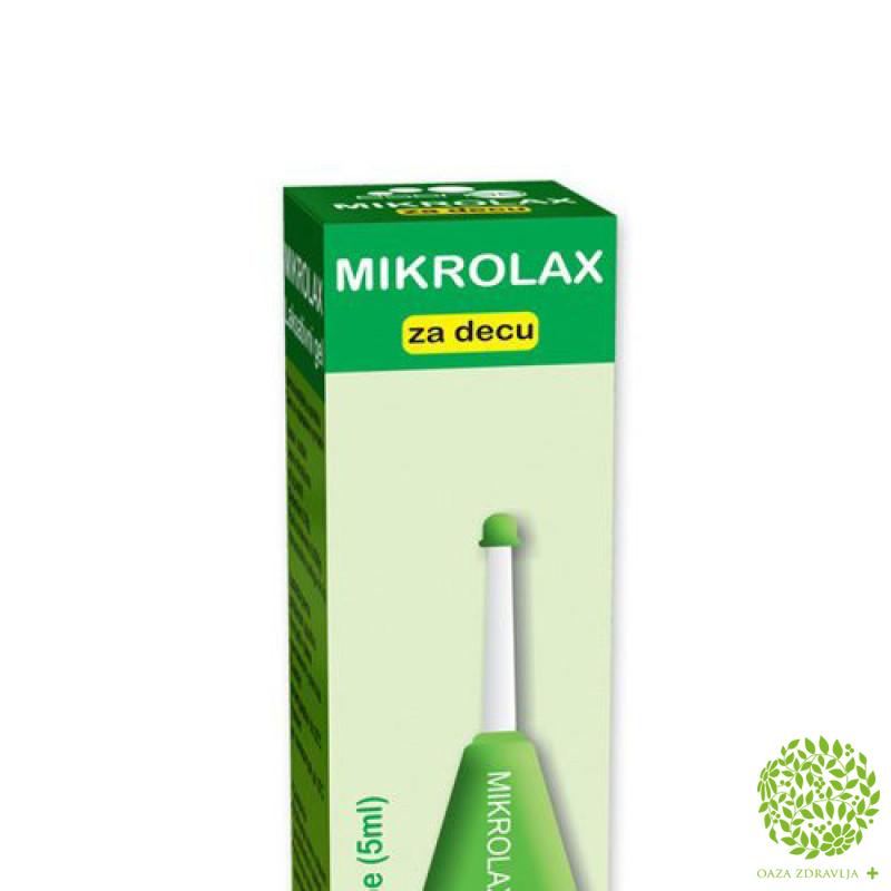 Mikrolax Mikroklizma Za Decu Oaza Zdravlja