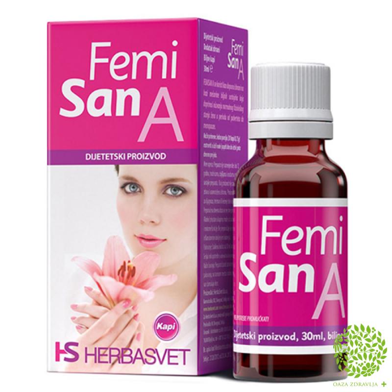 Femisan A Kapi 30ml Oaza Zdravlja