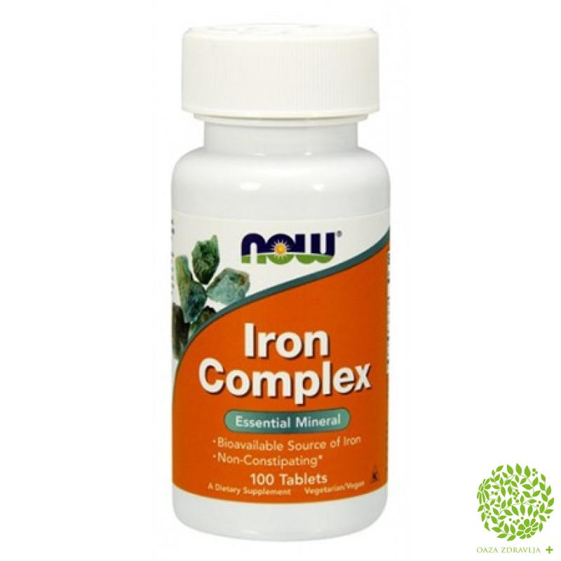 Iron Complex 100 Tableta Oaza Zdravlja