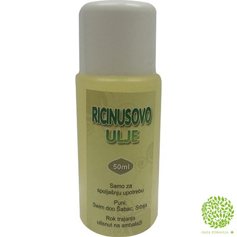 Ricinusovo Ulje 50ml Oaza Zdravlja