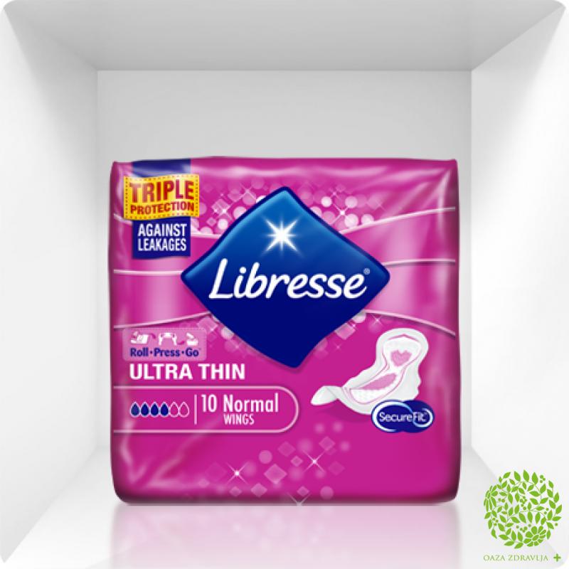Ulosci Libresse Invisible Normal 10 Kom Oaza Zdravlja