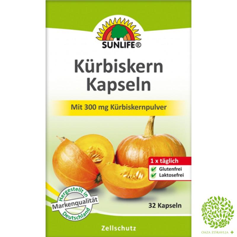 Seme Bundeve 32 Kapsule Oaza Zdravlja