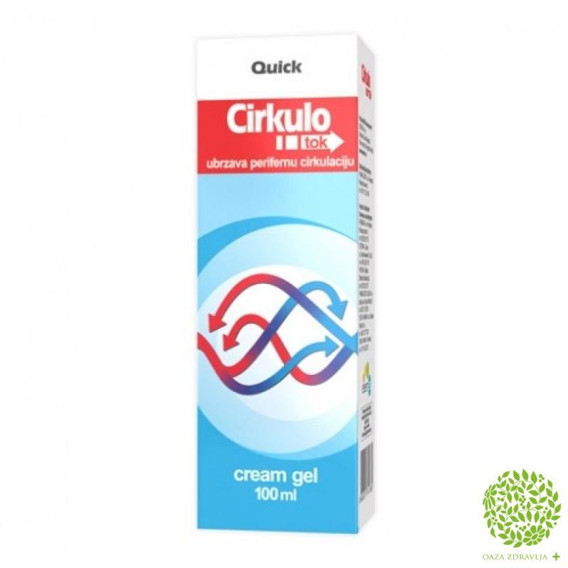 Cirkulo Tok Krem Gel 100 Ml Oaza Zdravlja