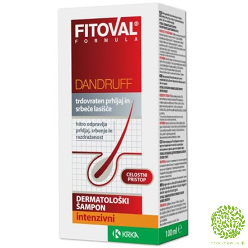 Fitoval Dandruff Sampon Protiv Peruti 100ml Oaza Zdravlja