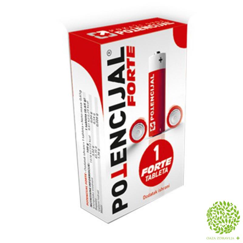 Potencijal Forte 1 Tableta Oaza Zdravlja