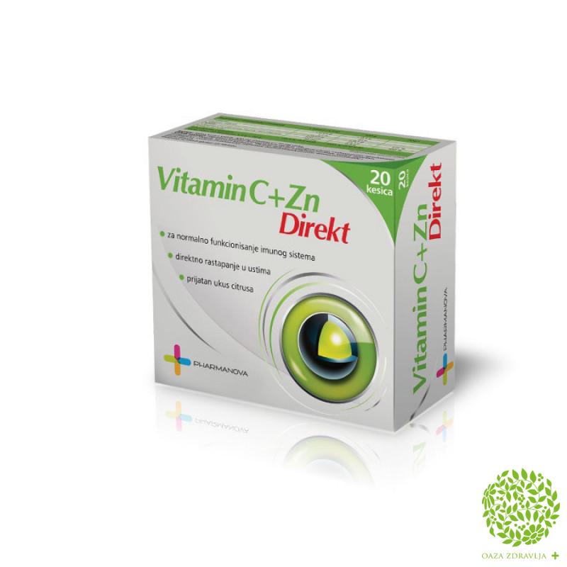 Vitamin C Direkt Zn Granule Oaza Zdravlja