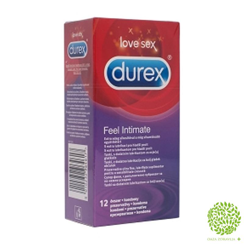 Durex Feel Intimate 12 Kom Oaza Zdravlja