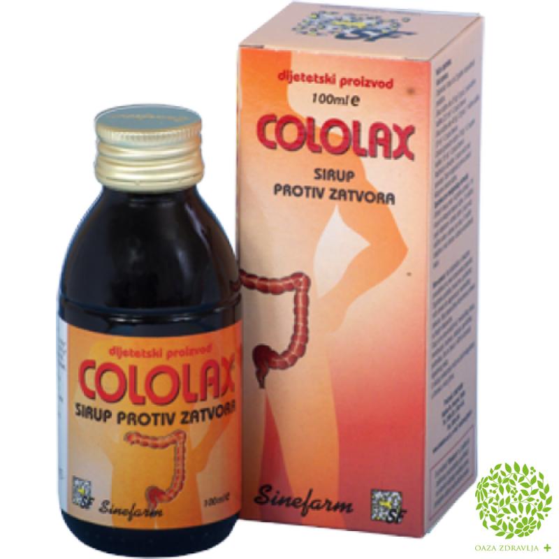 Sirup Cololax Protiv Zatvora 100ml Oaza Zdravlja