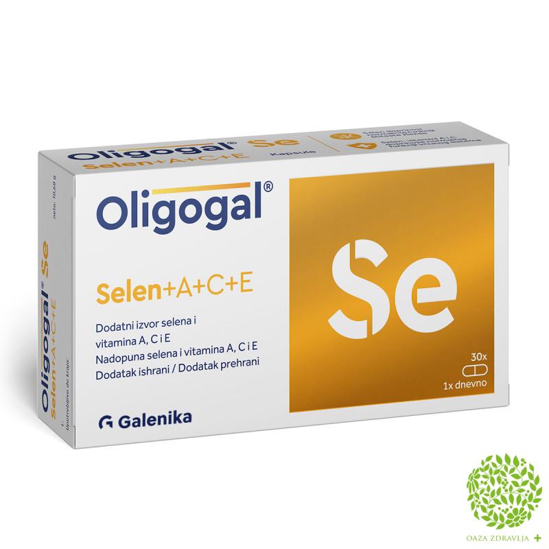Oligogal Se 30 Kapsula Oaza Zdravlja