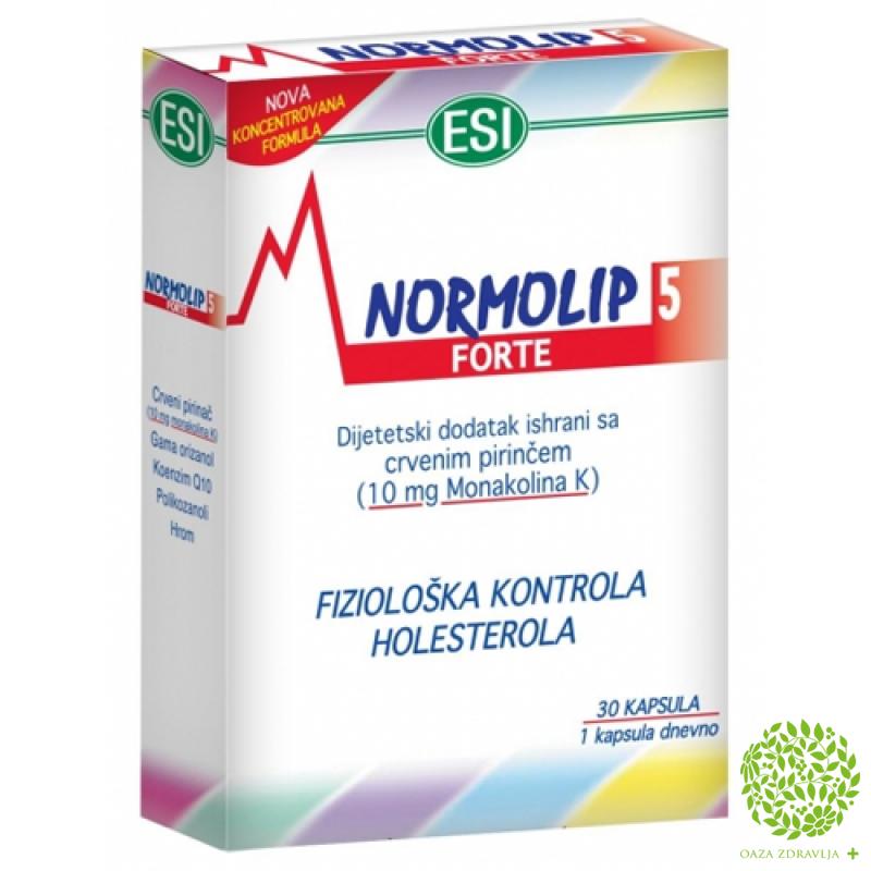 Normolip 5 Forte 30 Kapsula Oaza Zdravlja