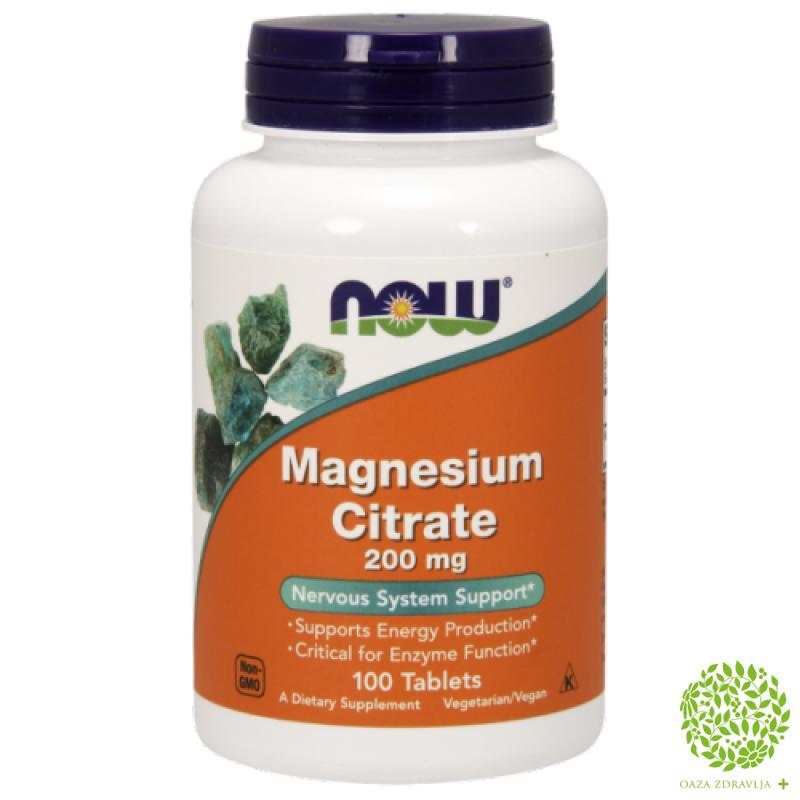 Magnezijum Citrat 100x200mg Oaza Zdravlja