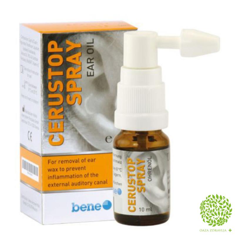Cerustop Sprej Za Uho 10ml Oaza Zdravlja