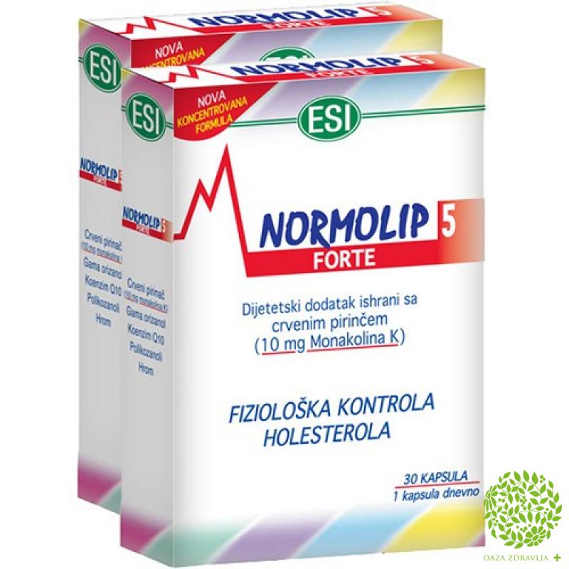 Normolip 5 Forte Duo Pack Oaza Zdravlja