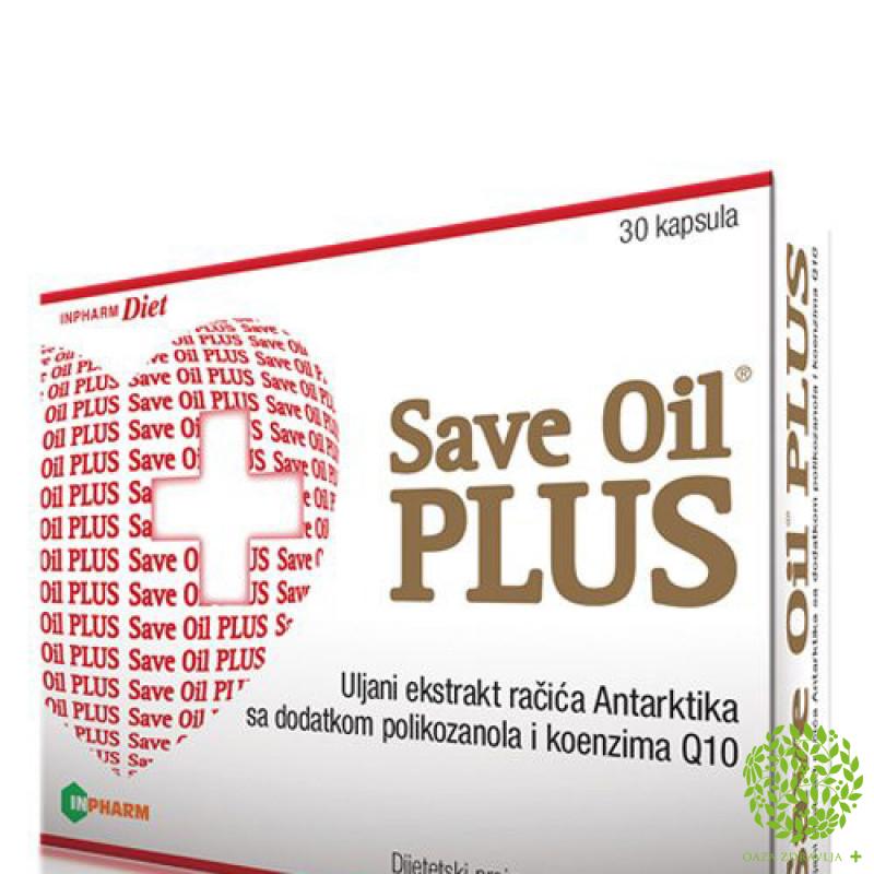 Save Oil Softgel Plus 30 Kapsula Oaza Zdravlja