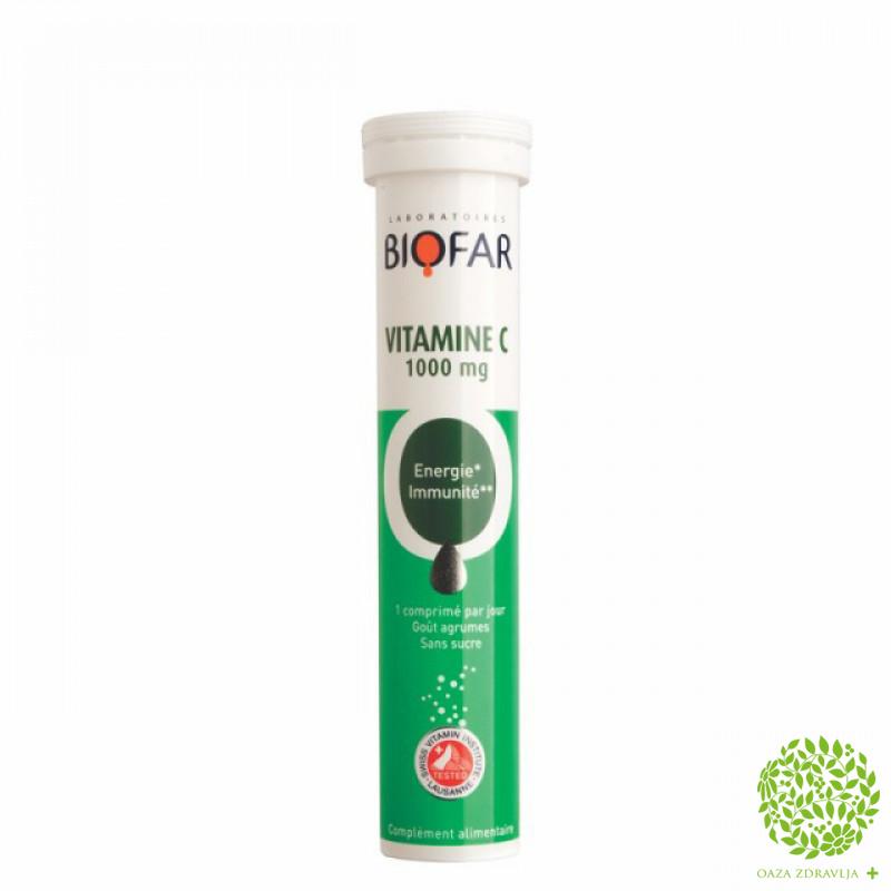 Vitamin C 1000 Mg 20 Sumecih Tableta Oaza Zdravlja