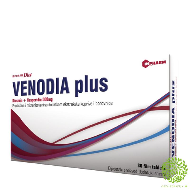 Venodia Plus 30 Film Tableta Oaza Zdravlja