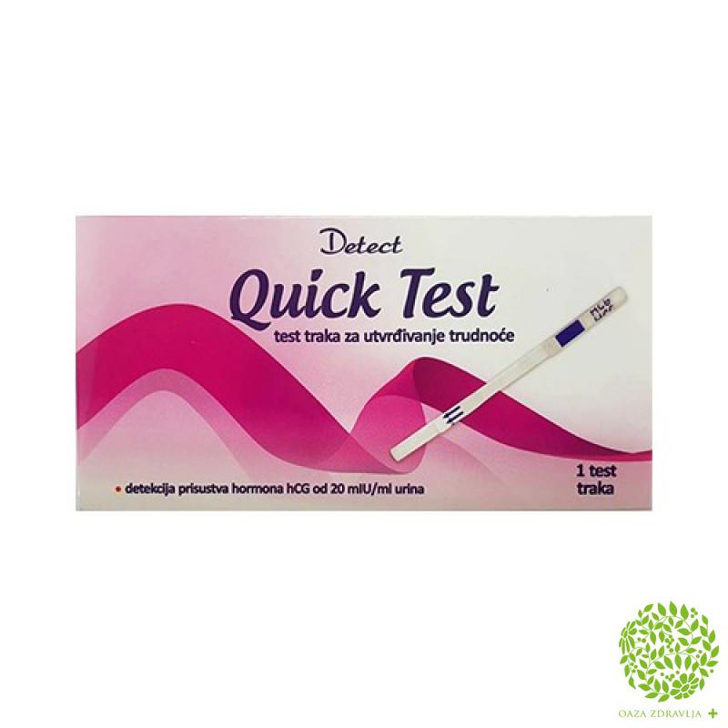 Test Za Trudnocu Quick Traka Oaza Zdravlja