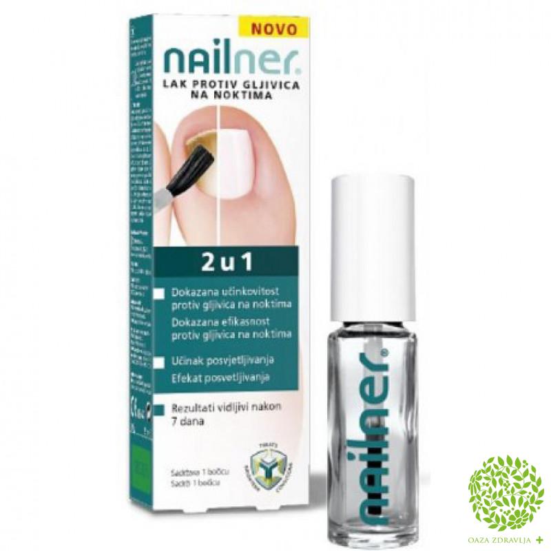 Nailner Brush Lak 2in1 Protiv Gljivica Oaza Zdravlja
