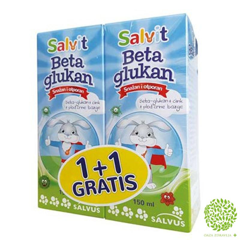 Salvit Beta Glukan 150ml 1 1 Gratis Oaza Zdravlja