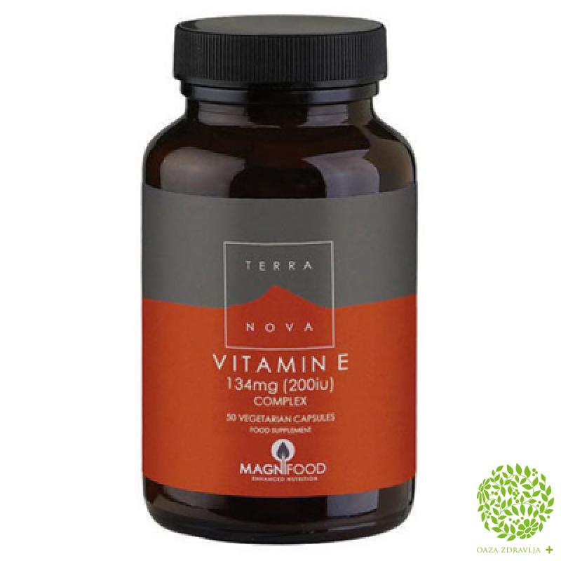 terra nova vitamin e kapsule 50x200ij
