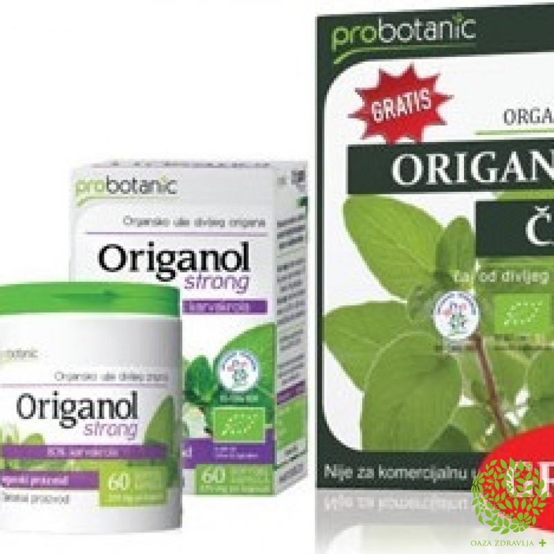 Probotanic Origanol Strong 60 Kapsula Gratis Origano Caj 10 G Oaza Zdravlja