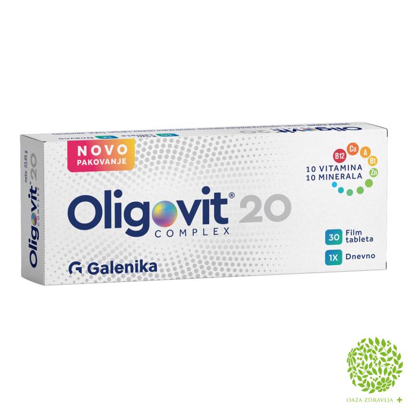 Oligovit 30 Tableta Oaza Zdravlja